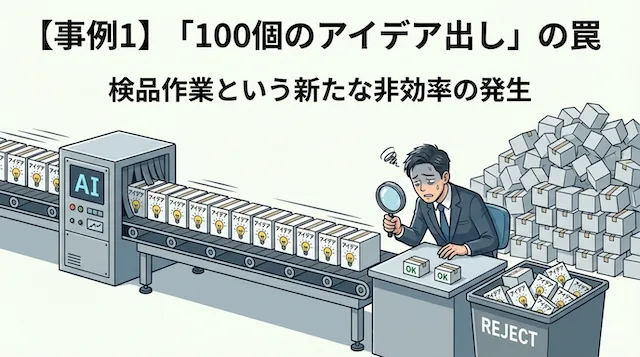 100個のアイディア出しの罠