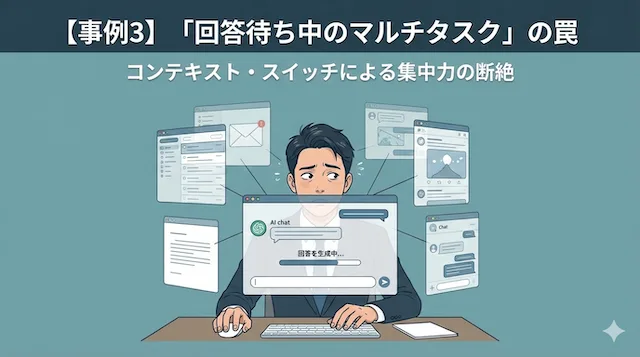 回答待ちマルチタスクの罠