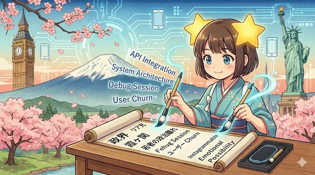 同じように同じ言語の文化翻訳もできる